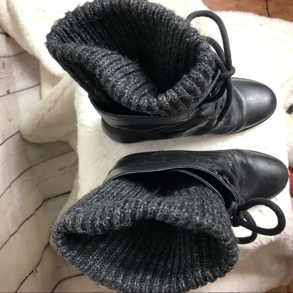Marc Fisher Combat Style Boots Size 8 - Picture 6 of 10